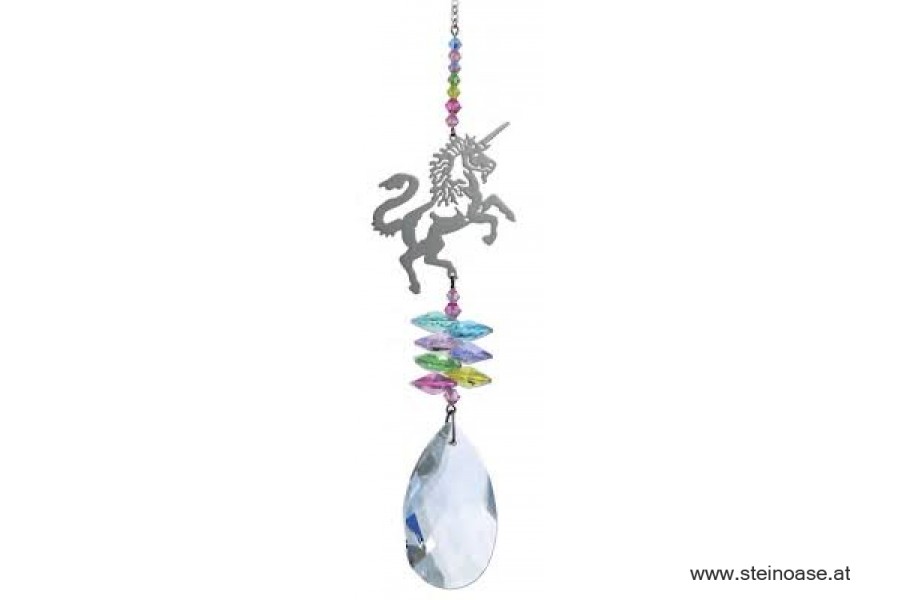 Einhorn Kristallmobile Swarovski